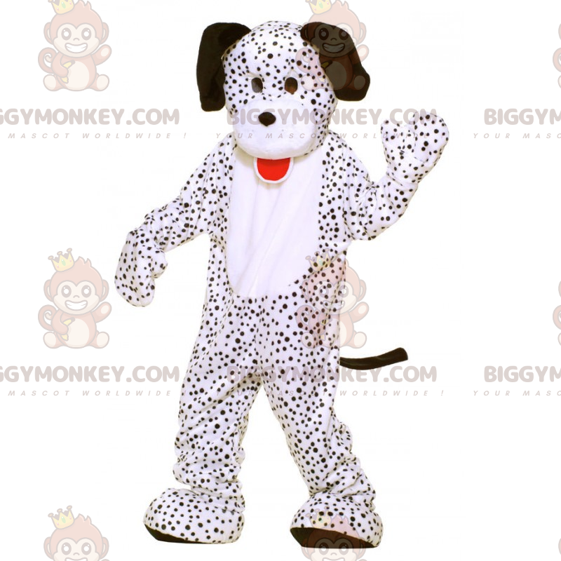 BIGGYMONKEY™ Costume da mascotte dalmata con Formato L (175-180 CM)