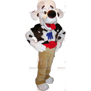 Costume de mascotte BIGGYMONKEY™ de dalmatien en pantalon -