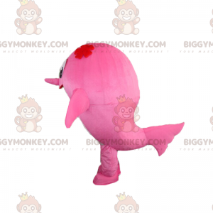 Pink Dolphin BIGGYMONKEY™ maskottiasu - Biggymonkey.com
