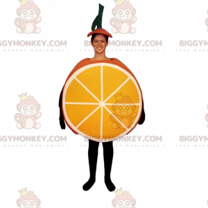 Halborange BIGGYMONKEY™ Maskottchen-Kostüm - Biggymonkey.com
