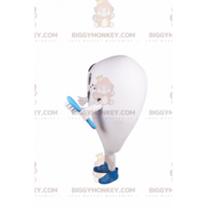 Traje de mascote BIGGYMONKEY™ de dente sorridente - Mascotes não classificados - BIGGYMONKEY_015574 - BiggyMonkey.com