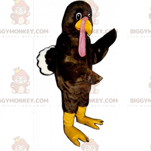 Kostým maskota Soft Plumage Turkey BIGGYMONKEY™ - Slepice, kohouti, kuřata - BIGGYMONKEY_015583 - BiggyMonkey.com