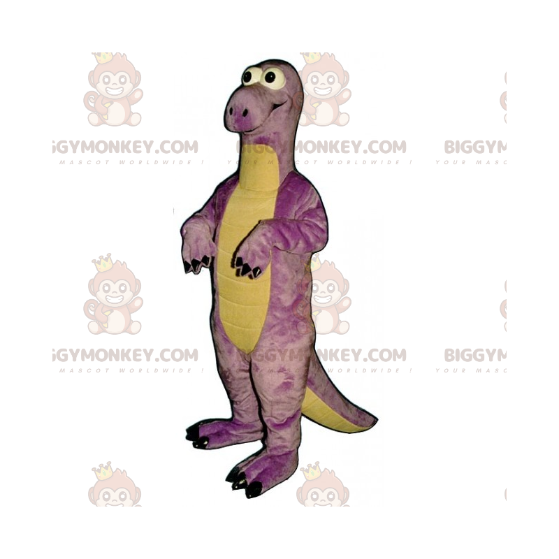 Costume de mascotte BIGGYMONKEY™ de dino aux yeux ronds -