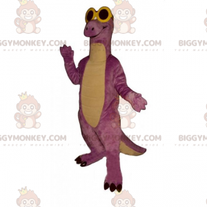 Disfraz de mascota Dino BIGGYMONKEY™ con gafas oscuras -