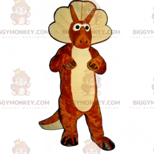 Costume de mascotte BIGGYMONKEY™ de dino triceratops -