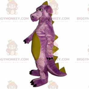 Big Legged Purple Dinosaur BIGGYMONKEY™ maskottiasu - Dinosaurusten maskotit - BIGGYMONKEY_015614 - BiggyMonkey.com