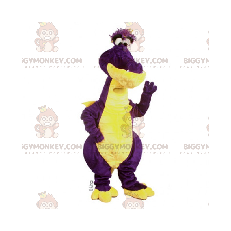Disfraz de mascota BIGGYMONKEY™ de dinosaurio de Tamaño L (175-180 CM)