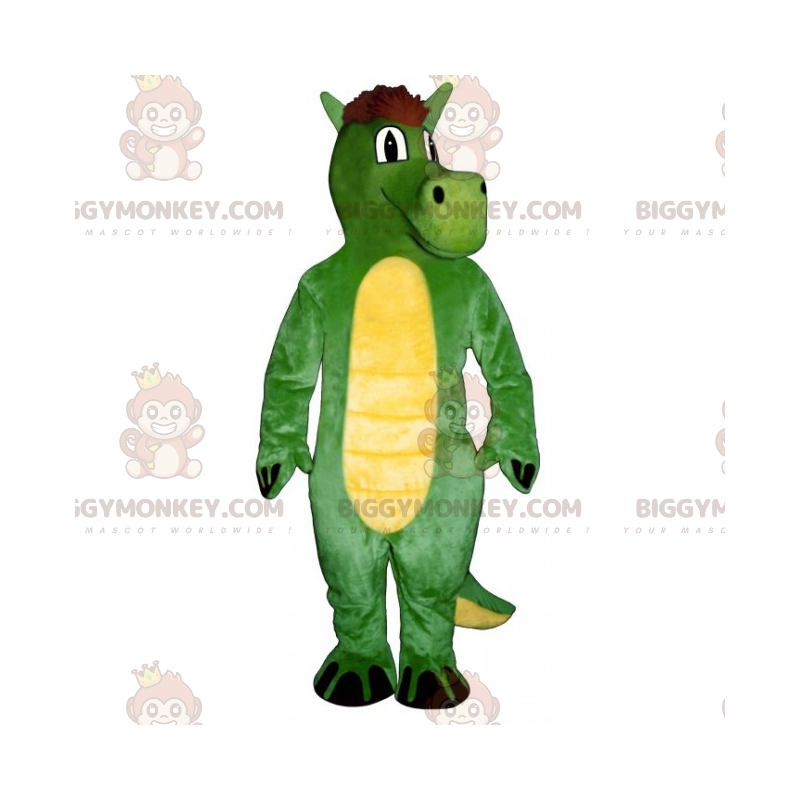 Dinosaur BIGGYMONKEY™ maskotdräkt med vapen - BiggyMonkey maskot Dinosaur BIGGYMONKEY™ maskotdräkt med vapen - BiggyMonkey maskot