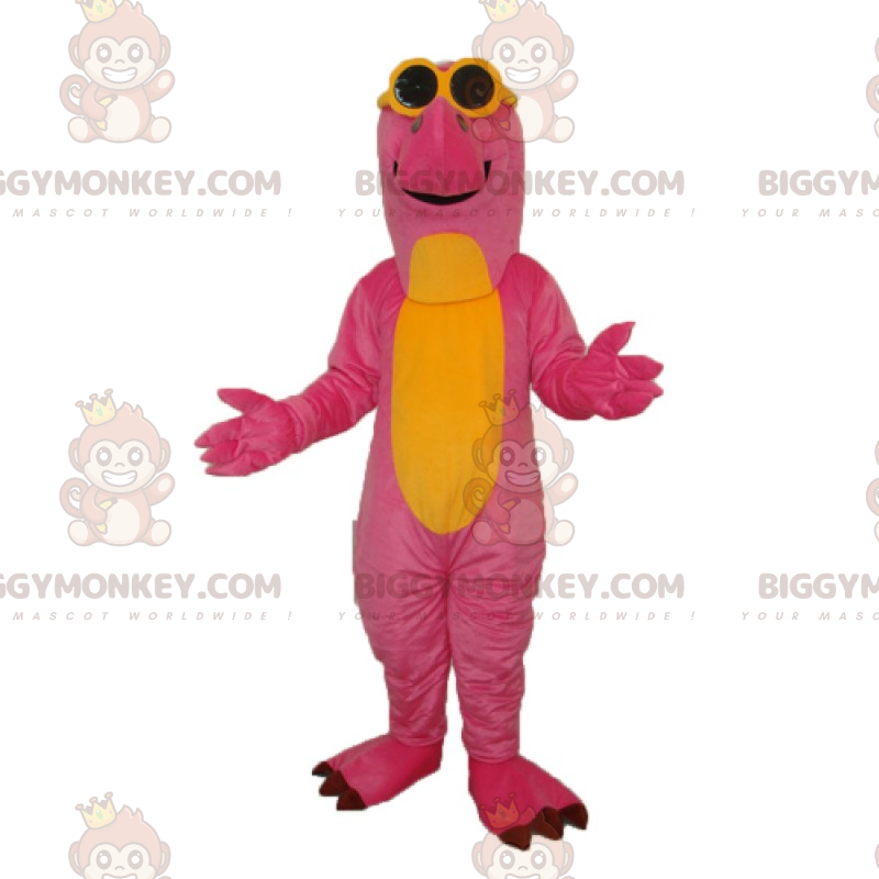 Fantasia de mascote BIGGYMONKEY™ de dinossauro Cortar L (175-180CM)