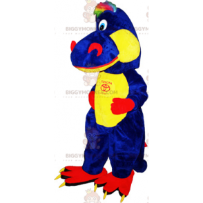 Kaksivärinen dinosaurus BIGGYMONKEY™ maskottiasu - Dinosaurusten maskotit - BIGGYMONKEY_015624 - BiggyMonkey.com