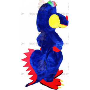 Costume da mascotte dinosauro BIGGYMONKEY™ bicolore -