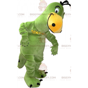 Costume de mascotte BIGGYMONKEY™ de dinosaure vert -