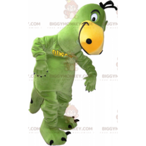 Costume de mascotte BIGGYMONKEY™ de dinosaure vert -