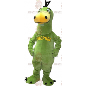  Costume da mascotte BIGGYMONKEY™ da dinosauro verde - Mascotte di dinosauri - BIGGYMONKEY_015638 - BiggyMonkey.com