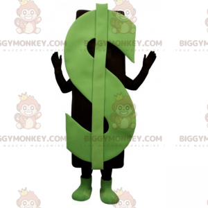 Costume de mascotte BIGGYMONKEY™ de dollars - Biggymonkey.com