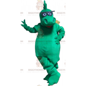 Traje de mascote de dragão BIGGYMONKEY™ com óculos –