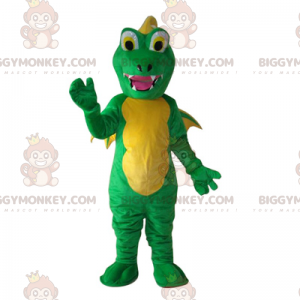 Costume da mascotte drago BIGGYMONKEY™ con ali piccole -