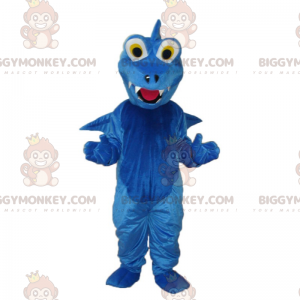 Costume da mascotte drago blu BIGGYMONKEY™ - Biggymonkey.com