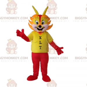 Blazing Face Dragon BIGGYMONKEY™ maskotkostume - Drage maskot - BIGGYMONKEY_015685 - BiggyMonkey.com