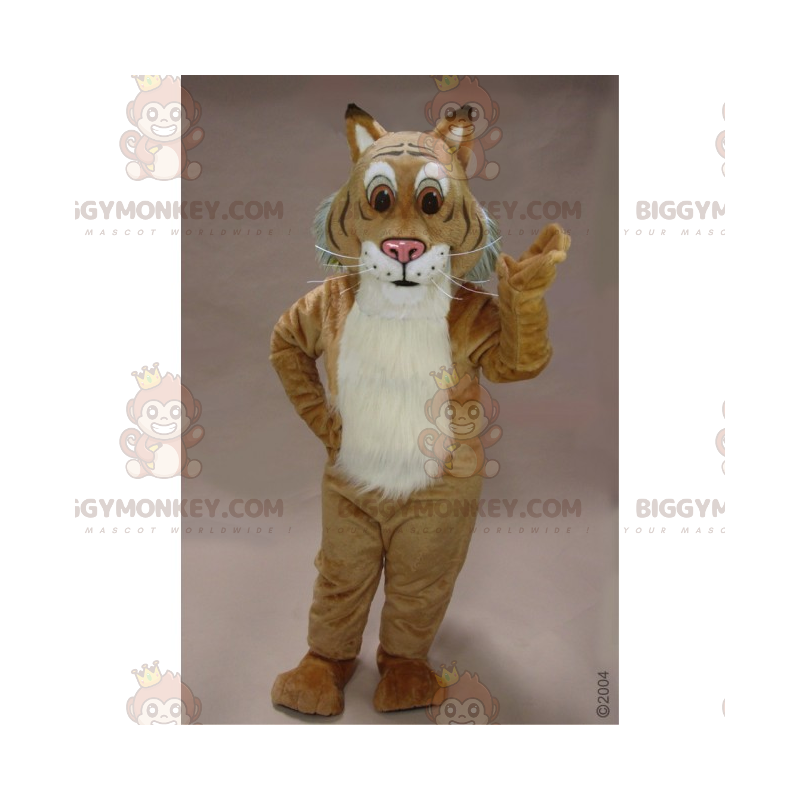  BIGGYMONKEY™ Big Brown Eyed Maskottchen-Kostüm - Löwenmaskottchen - BIGGYMONKEY_015690 - BiggyMonkey.com