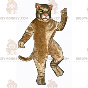 Beiges Katzen-BIGGYMONKEY™-Maskottchen-Kostüm - Biggymonkey.com