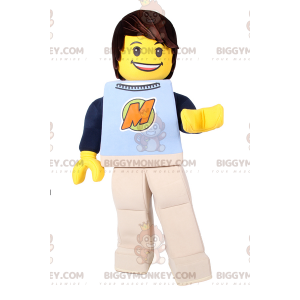 Costume de mascotte BIGGYMONKEY™ de figurine Lego -