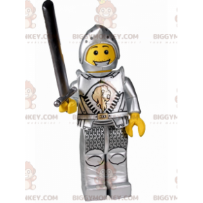 Στολή μασκότ BIGGYMONKEY™ Lego Minifigure - Ιππότης - Μασκότ διάσημων χαρακτήρων - BIGGYMONKEY_015707 - BiggyMonkey.com