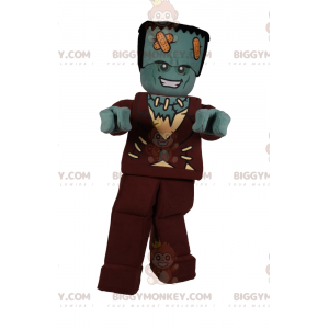 Lego Minifigure BIGGYMONKEY™ maskotkostume - Frankenstein -