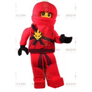 Costume de mascotte BIGGYMONKEY™ de figurine lego - Ninja -