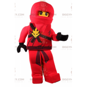 Kostým maskota Lego Minifigure BIGGYMONKEY™ – Ninja - Maskoti slavní lidé - BIGGYMONKEY_015712 - BiggyMonkey.com
