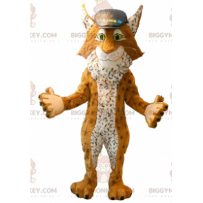 Berühmter Luchs BIGGYMONKEY™ Maskottchenkostüm