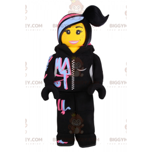BIGGYMONKEY™ mascottekostuum van lego minifiguur - hiphopdanser