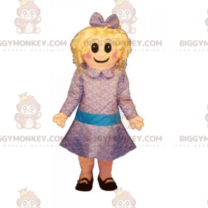 Flicka i klänning BIGGYMONKEY™ Maskotdräkt - BiggyMonkey maskot