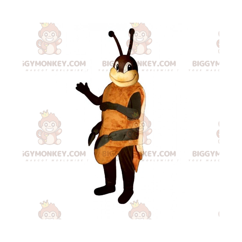 Disfraz de mascota BIGGYMONKEY™ de hormiga sonriente - Disfraz de mascota BIGGYMONKEY™ de hormiga sonriente -