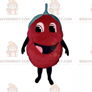 Στολή μασκότ Smiling Raspberry BIGGYMONKEY™ - Μασκότ φρούτων - BIGGYMONKEY_015736 - BiggyMonkey.com