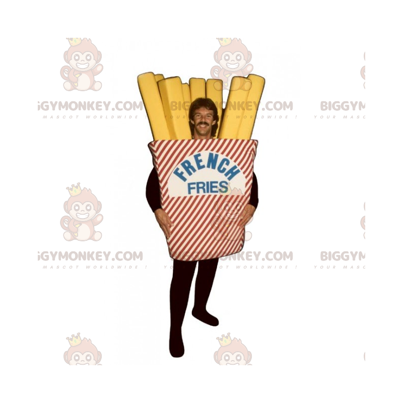 Kostým maskota Fries BIGGYMONKEY™ - Jídlo maskot - BIGGYMONKEY_015737 - BiggyMonkey.com