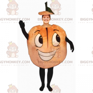Costume de mascotte BIGGYMONKEY™ de fruits - Pêche souriante -