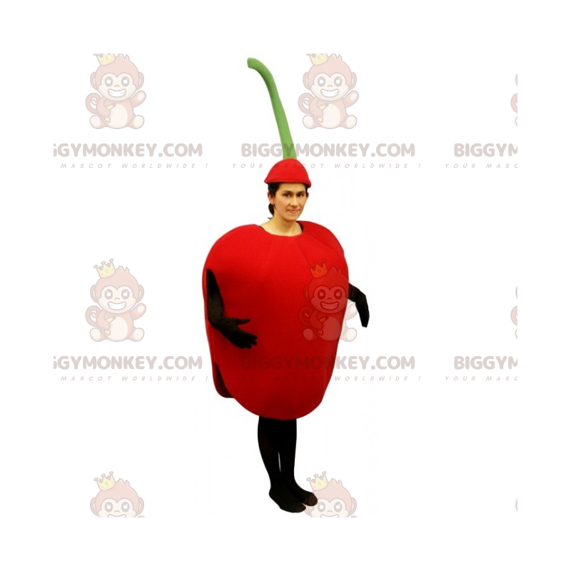 Costume da mascotte BIGGYMONKEY™ Fruit - Mela rossa -