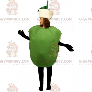 Fruit BIGGYMONKEY™ Mascottekostuum - Groene Appel -