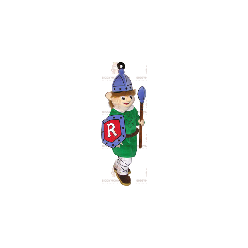 Disfraz de mascota BIGGYMONKEY™ de la Guardia Medieval - Disfraz de mascota BIGGYMONKEY™ de la Guardia Medieval -