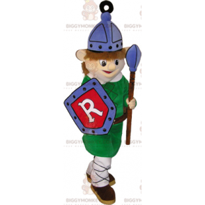 Medieval Guard BIGGYMONKEY™ maskotkostyme - Menneskelige maskoter - BIGGYMONKEY_015750 - BiggyMonkey.com