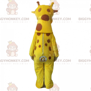 BIGGYMONKEY™ Maskotdräkt för fläckig giraff - BiggyMonkey maskot