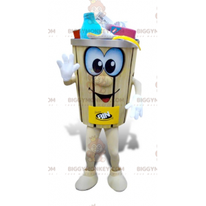 Garbage Trash Bin BIGGYMONKEY™ Mascot Costume - Biggymonkey.com