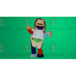 Multicolor Yeti BIGGYMONKEY™ Mascot Costume - Biggymonkey.com