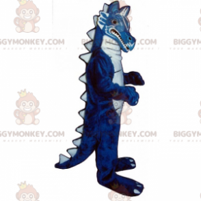 Tvåfärgad stor drake BIGGYMONKEY™ maskotdräkt - Dragon maskot - BIGGYMONKEY_015796 - BiggyMonkey.com