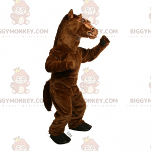 Großer brauner Hengst BIGGYMONKEY™ Maskottchen-Kostüm -