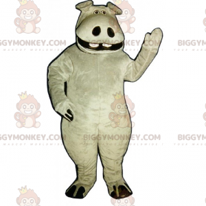 Big Hippo BIGGYMONKEY™ maskotkostume - Hippopotamus maskoter - BIGGYMONKEY_015802 - BiggyMonkey.com