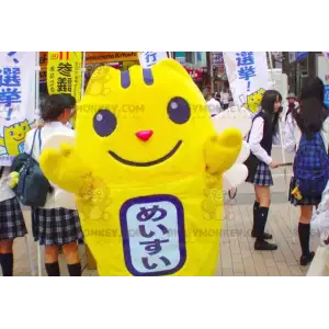 Kostým maskota Pikachu žlutého sněhuláka BIGGYMONKEY™ –