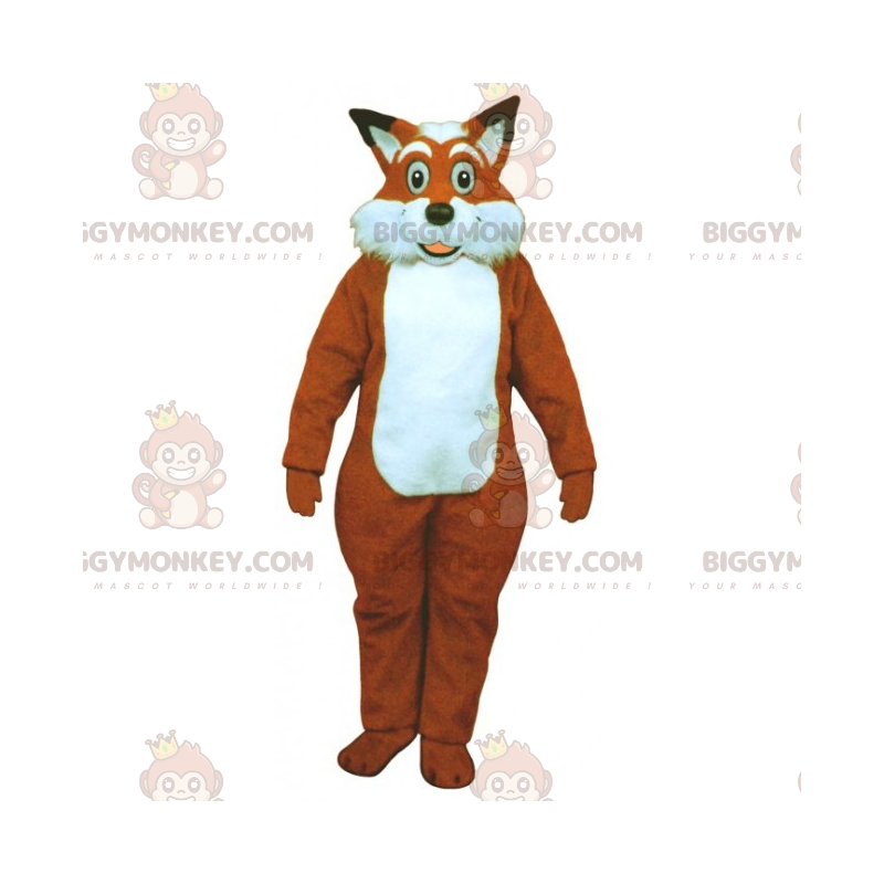 Costume de mascotte BIGGYMONKEY™ de grand renard - Costume de mascotte BIGGYMONKEY™ de grand renard -