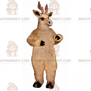 Στολή μασκότ BIGGYMONKEY™ Big Brown Reindeer - Μασκότ ελαφιών και ελαφιών - BIGGYMONKEY_015817 - BiggyMonkey.com